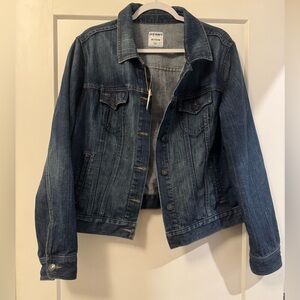 Old Navy Dark Blue Denim Jean Jacket